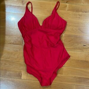 Women’s Red One Piece Swimsuit
